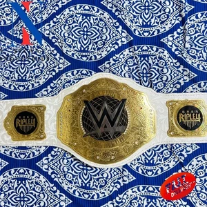 Women World Championship Belt Replica Title Adult Size 2mm Brass title belt - Picture 1 of 5