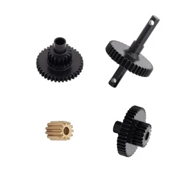 11T 37T 40T Metal Gearbox Gear Set For TRX4M 1/18 RC Car Upgrade Accessories B - Image 1 of 4