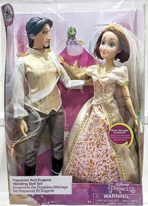 Disney Princess Tangled Classic Rapunzel & Eugene Wedding Doll 2-Pack A9 - Picture 1 of 2