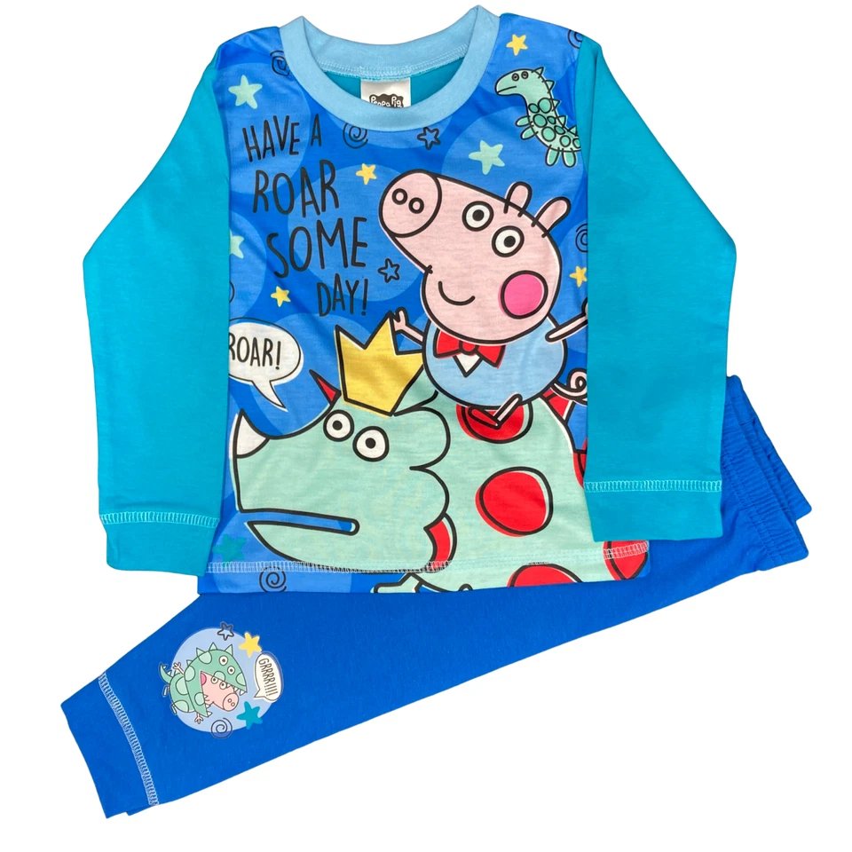 Pyjama garçon PEPPA PIG pyjama long, personnage nuit 2 - 5 ans - Photo 1/1