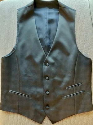 Digel Weste Dunkelblau in Größe 50 als festliche Anzugsweste - Hochzeit - Top - Bild 1 von 4