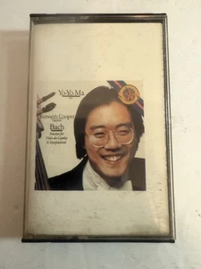 Vintage Cassette: YO YO MA J.S. Bach Sonatas For Viola Da Gamba & Harpsichord - Imagen 1 de 6