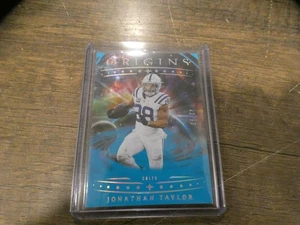 Tarjeta de fútbol americano Jonathan Taylor/50 Indianapolis Colts 2025 Panini Origins - Imagen 1 de 4