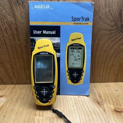 Magellan SporTrak Handheld GPS Personal Navigator With Manual Bundle - Image 1 of 4
