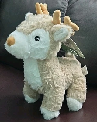 Giftable World 10" Maple Fawn Deer Dog Toy w/Squeaker & Crinkle, XP2531T, New - Image 1 of 4