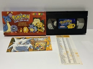 Pokemon Gotta Catch 'Em All VHS 1998 Toys R Us Promo Tape Sneak Peek Nintendo E4 - Imagen 1 de 8