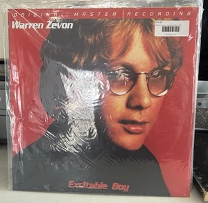 Warren Zevon -Excitable Boy Mobile Fidelity (45rpm) 2 LP Limited Numbered Vinyl - Picture 1 of 3