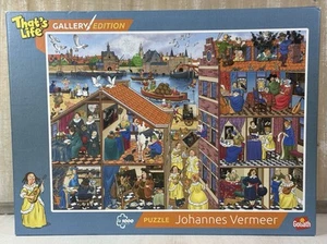 Goliath That's Life Gallery Edition Johannes Vermeer 1000 Piece Jigsaw Puzzle - Picture 1 of 9