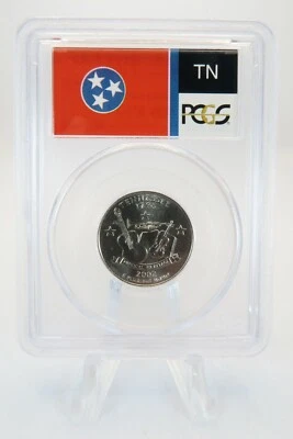 2002-D PCGS MS67 Tennessee State Quarter Business Strike 25C - Image 1 of 2