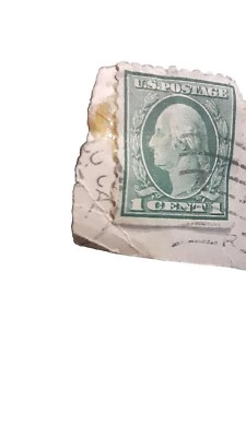 Scott #498g Extremely Rare George Washington 1 Cent Stamp - Image 1 of 2