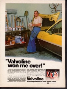 Impresión publicitaria vintage coche auto valvoline motor aceite me ganó más de 1977 anuncio - Imagen 1 de 1