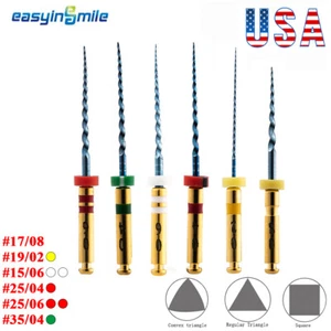 6pcs Endo files X3-Pro Blue NITI Files Rotary Endodontic Files 25MM Root canal - Picture 1 of 11