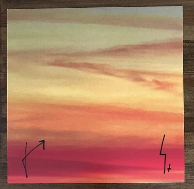 30 SECONDS TO MARS END WORLD BEAUTIFUL SIGNED AUTOGRAPH VINYL LP Jared Leto #2 - Image 1 of 2