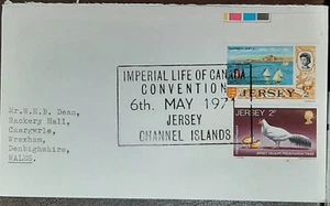 (JER-207) TRIKOT 1971 Umschlag Imperial Life of Canada Convention mit SG42,57 - Bild 1 von 2