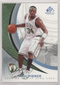 2005-06 SP Game Used Edition Blue Spectrum /50 Paul Pierce #5 HOF