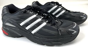 Adidas Adistar Cushion Black White Scarlet Men's US 12.5 Running Sneakers ID1169 - Picture 1 of 24
