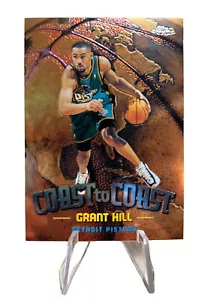1998-99 TOPPS CHROME COAST TO COAST REFRACTOR ❗️ Grant Hill #CC4 Detroit Pistons - Bild 1 von 3