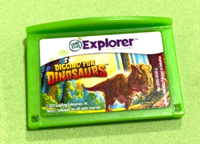 🦖Leapfrog Leapster Explorer  Digging For Dinosaurs Game Leap Pad 2,3, XDi Ultra - Image 1 of 3