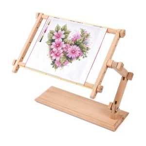 Needlework Table Hands-Free Stand Penguin with Adjustable Frame - Picture 1 of 10