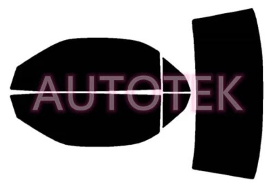 Película premium de ventana lateral precortada cualquier tono para Mercedes-Benz SLK 1997-2004 Foto 1 de 4