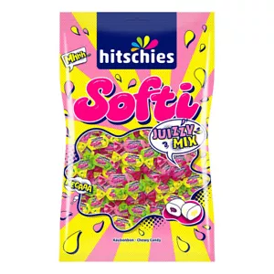 hitschies Softi Juizzy Mix Kaubonbons mit flüssigem Kern 1000g - Bild 1 von 1