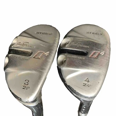 Jack Nicklaus Golf Q4 3 & 4 HYBRID Right Handed RH Graphite Uniflex Golf Clubs - Image 1 of 4