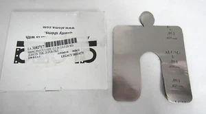 ALOMA MOTOR SHIMS SIZE D, 0.001" THK, 5"LG, 5" WD, 0.25mm, 20 PCS BOX - Picture 1 of 6