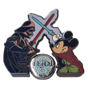 Disney Mickey's Trading Pin Odyssey 2008 - Jedi Mickey vs Darth Vader Pin Spin - Afbeelding 1 van 6