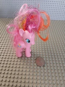 My Little Pony FiM Rainbow Power 3,5" Pinkie Pie Failette im Haar bürstenbare Figur - Bild 1 von 2