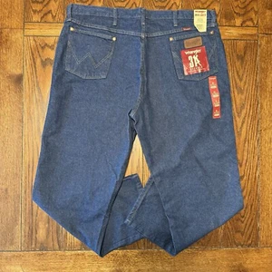 Wrangler 31 MWZPW Relaxed Jeans Mens 42x30 Denim Western Cowboy Boot Cut New - Picture 1 of 18