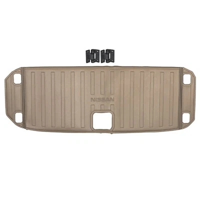 Nissan Pathfinder 2013-2015 trasero beige protección de carga alfombrilla revestimiento bandeja OEM NUEVO Foto 1 de 4