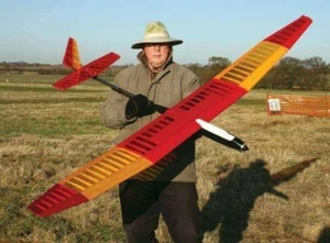 "Watt hoch" - RC 100" Elektro angetriebenes Segelflugzeug ~ Lasergeschnittenes Balsa RIB SET - Bild 1 von 7
