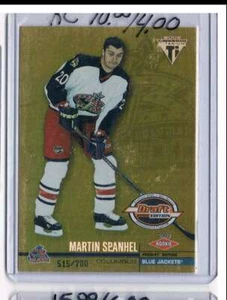 2001-02 Titanium Draft Day Edition #122 Martin Spanhel NM-MT NM-MT Rookie Card M - Picture 1 of 1