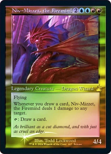 Niv-Mizzet, the Firemind (Release) Foil English  Mtg Magic (Mint-Nm) - Image 1 of 1