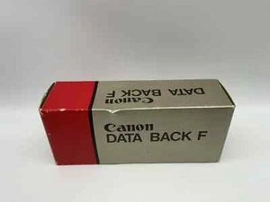 Canon Databack F Face Arrière pour Canon F-1 En Emballage D'Origine - Photo 1 sur 2