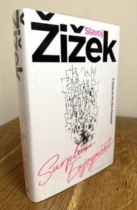 Surplus-Enjoyment A Guide For The Non-Perplexed by Slavoj Zizek SIGNED UK HB 1st - Picture 1 of 9