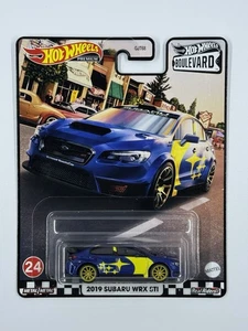 Hot Wheels Boulevard Blue 2019 Subaru WRX STI - Picture 1 of 2