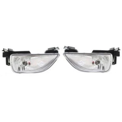 Juego de 2 luces antiniebla de lente transparente para Nissan Altima 2000-01 LH y RH CAPA con bombillas Foto 1 de 4
