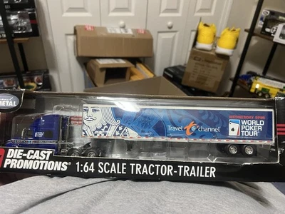 diecast promotions 1/64 truck World Poker Tour Trk N Trailer - Image 1 of 4