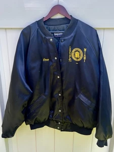 Vintage Local71 Miami Union Jacket King Louie USA Made Black Bomber 2XL Workwear - Picture 1 of 15