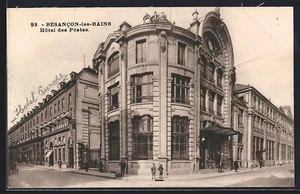 CPA Besancon-les-Bains, Hôtel des Postes - Picture 1 of 2