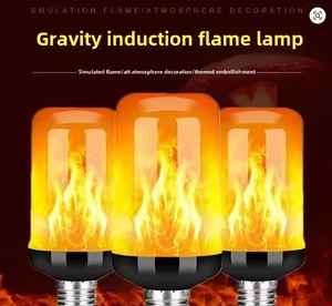 LED flame lamp, simulation dynamic flame jumping lamp, atmosphere shaping lamp - Picture 1 of 6