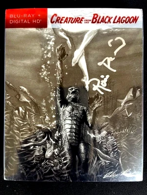 CREATURE FROM BLACK LAGOON 3D-1954 (Blu-Ray Steelbook) Signed by Ricou Browning - Image 1 of 3