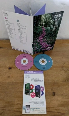 VERDI - Requiem - Te Deum French Import 2 CD Box Set 2011 Le Monde De La Musique - Image 1 of 4