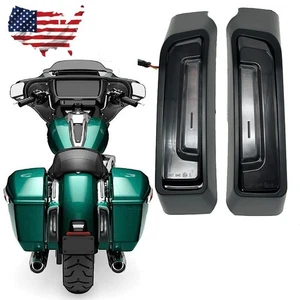 For Harley Street Glide 2024 Road Glide 2024 Smoke LED Fender Tail Lights Turn - Foto 1 di 8