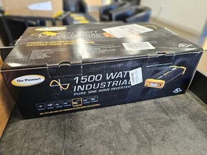 Go Power! 1500W Pure Sine Wave Inverter - Picture 1 of 8
