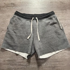 Chubbies Shorts Mens Medium Gray Elastic Waist Lounge Wear Fleece 5.5" Casual - Picture 1 of 8