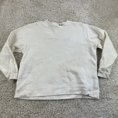 Sudadera Cherokee Jóvenes Niñas Talla XL 18 Manga Larga Cuello Redondo Logo Blanco Off  Foto 1 de 4