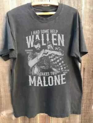 Morgan Wallen I Had Some Help Post Malone T Shirt Full Size S-5XL - Изображение 1 из 4