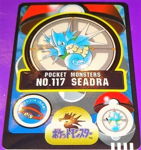 Carta Pokemon 1997 Seadra Bandai Sealdass - Foto 1 di 1